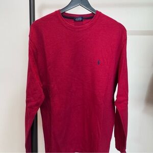 Men’s Ralph Lauren long sleeve knit Red